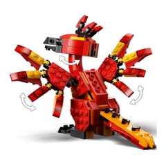 Bộ Mô Hình Lắp Ráp LEGO Harry Potter Phượng Hoàng Fawkes #76448
