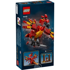 Bộ Mô Hình Lắp Ráp LEGO Harry Potter Phượng Hoàng Fawkes #76448
