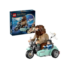 Bộ Mô Hình Lắp Ráp LEGO Mô Tô Bay Hagrid Chuyển Động #76443