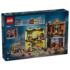 Bộ Mô Hình Lắp Ráp LEGO Cửa Hàng Quidditch & Tiệm Kem #76452