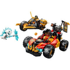 Bộ Mô Hình Bộ Đôi Siêu Xe Chiến Đấu Của Kai Và Cole LEGO NINJAGO #71864