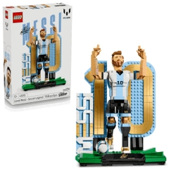 Bộ Mô Hình LEGO Lionel Messi - Huyền thoại bóng đá Argentina #43015