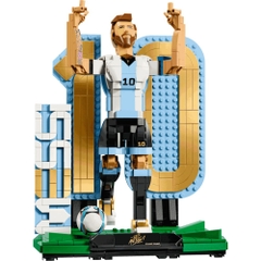 Bộ Mô Hình LEGO Lionel Messi - Huyền thoại bóng đá Argentina #43015
