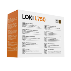 Nguồn Xigmatek Loki L750 750W | PCIe 5.1, 80 Plus Bronze