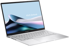 Laptop Asus Zenbook 14 Oled UX3405 2025 Ultra 9 285H RAM 32GB SSD 1TB 14" 3K OLED 120Hz Foggy Silver (Bạc Ánh Kim)