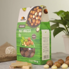Hạt macca Úc nứt vỏ 454g