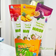 Cốc 500gr thạch xanh Kombucha