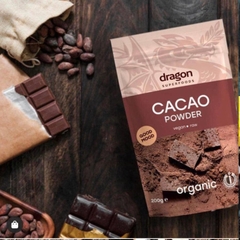 Bột cacao nguyên chất hữu cơ Dragon Superfoods 200g