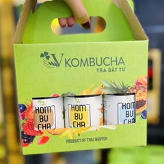 Pack 6 chai trà Vkombucha Light mix vị