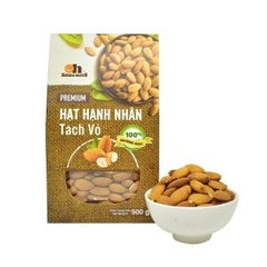 Hạnh nhân tách vỏ nướng mộc 500gr