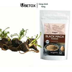 Bột nhân sâm Maca đen hữu cơ 100gr - Dragon superfood