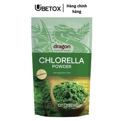 Bột tảo Chlorella hữu cơ 200g Dragon superfood