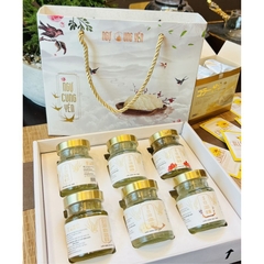 Set quà tặng yến chưng mix 6 vị Ngự Cung Yến