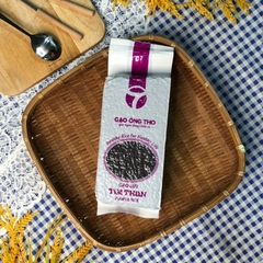 Gạo Ông Thọ - Gạo lứt tím than túi 1kg