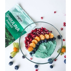 Bột tảo xoắn Spirulina hữu cơ 200g Dragon superfood