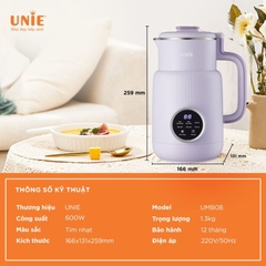 Máy làm sữa hạt UNIE-UMB08