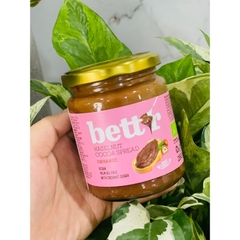 Bơ cacao hạt phỉ hữu cơ Bettr 250g
