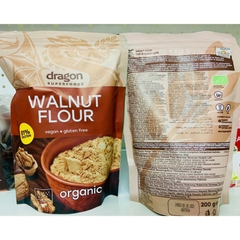 Bột óc chó protein hữu cơ Dragon Superfoods 200g