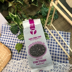 Gạo Ông Thọ - Gạo lứt tím than túi 1kg