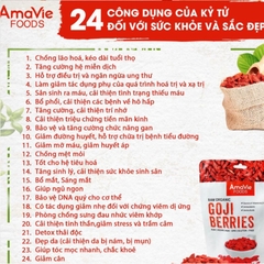 Kỷ tử hữu cơ Amavie Foods 170g