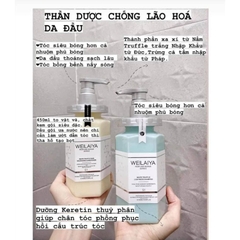 Bộ dầu gội phục hồi đa tầng Nấm Truffle Weilaiya 450ml