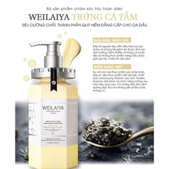 Bộ dầu gội phục hồi đa tầng Nấm Truffle Weilaiya 450ml