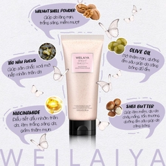 Ủ TRẮNG DA BODY VỎ HỒ ĐÀO - NIACINAMIDE BRIGHTENING SCRUB