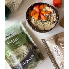 Hạt protein gai dầu hữu cơ Dragon Superfoods 200g