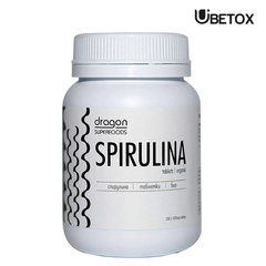 Viên nén tảo xoắn Spirulina hữu cơ 80g Dragon superfood