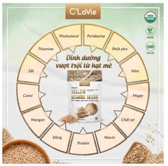 Hạt mè vàng hữu cơ C'LaVie 200g