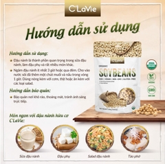 Đậu nành hữu cơ 200gr - C'LaVie
