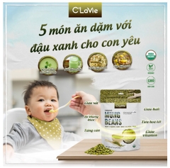 Đậu xanh hữu cơ 200gr - C'LaVie