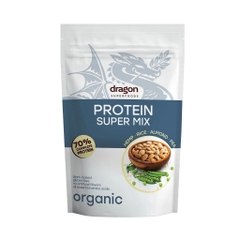 Bột protein shake thực vật hữu cơ vị Super mix (4 loại hạt) Dragon Superfoods 450gr