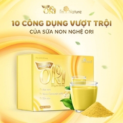 Sữa non nghệ Ori – Giải pháp dành cho người bệnh dạ dày