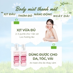 Body Mist Xanh Perfume 120ml - XANH HOMECARE