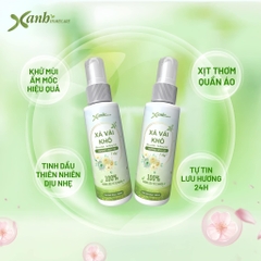Xả vải khô 100ml - XANH HOMECARE