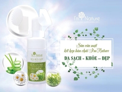 Sữa rửa mặt đầu cọ 100ml - I'm Nature