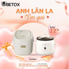 Nồi cơm URC818 + Nồi hầm USC208