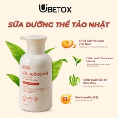 Combo Sữa Tắm, Sữa Dưỡng Thể Hương Nước Hoa Tảo Nhật - Cỏ Cây Hoa Lá Giúp Dưỡng Trắng Da 300gr
