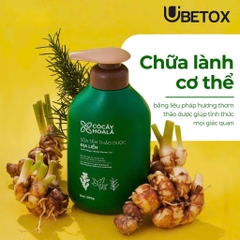 Sữa tắm thảo dược Địa Liền - Cỏ Cây Hoa Lá Hương Thơm Tỉnh Thức Mọi Giác Quan 500g