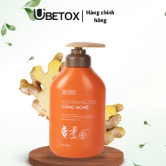Sữa Tắm Hữu Cơ Gừng Nghệ - Cỏ Cây Hoa Lá