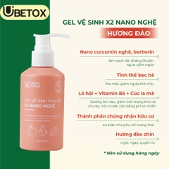 Gel Vệ Sinh Phụ Nữ x2 Nano Nghệ 150ml - Cỏ Cây Hoa Lá