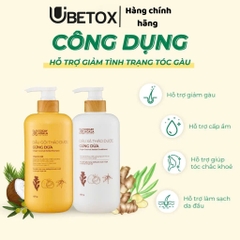 Combo Dầu Gội Xả Gừng Dừa 650gr - Cỏ Cây Hoa Lá