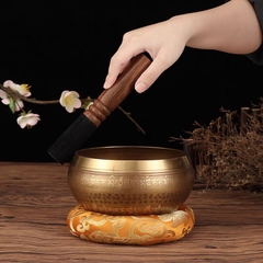 Chuông xoay tỉnh thức - Nepal Singing Bowl (mẫu Omani 2 )