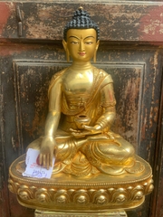 BỔN SƯ THÍCH CA MÂU NI PHẬT - 35.5 cm fullgold Nepal