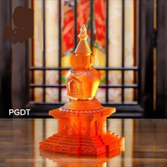 Tháp Xá Lợi liuli màu xanh Dược Sư (và 7 màu)