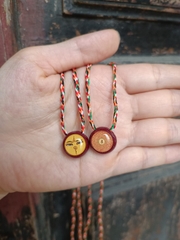 Mặt Dây Chuyền Chú Lăng Nghiêm bằng đá Chusa