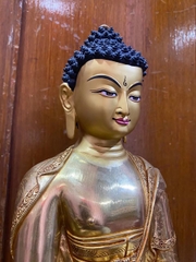 BỔN SƯ THÍCH CA MÂU NI PHẬT - 35.5 cm fullgold Nepal