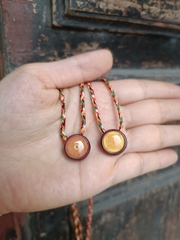 Mặt Dây Chuyền Chú Lăng Nghiêm bằng đá Chusa