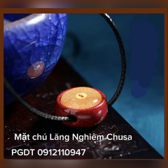Mặt Dây Chuyền Chú Lăng Nghiêm bằng đá Chusa